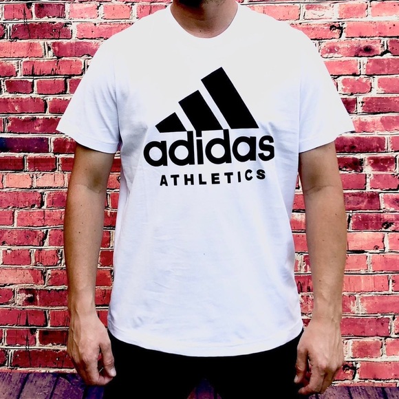 Adidas white tee shirt - Picture 3 of 4
